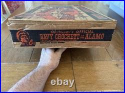 Marx, Walt Disney's Davy Crockett King Of The Wild Frontier At The Alamo