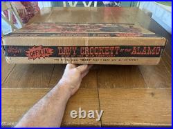 Marx, Walt Disney's Davy Crockett King Of The Wild Frontier At The Alamo