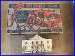 Marx, Walt Disney's Davy Crockett King Of The Wild Frontier At The Alamo