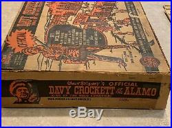 Marx Walt Disneys Davy Crockett At The Alamo Box#3544