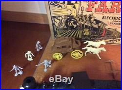 Marx Wells Fargo Train Set with Partial Play Set Box#54752