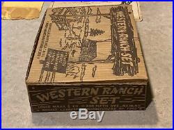 Marx Western Ranch Set With Box