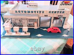 Marx Westgate Service Gas Station Playset with Instructions