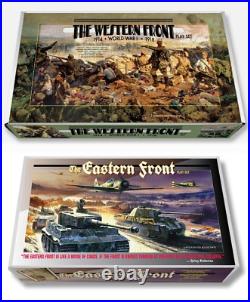 Marx World War I Western Front OR World War II Eastern Front Play Set Box