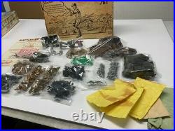 Marx Wwii 3 1950's Battleground Playsets 4751/4752/(2000 Series) 4754 Look! Wow