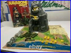 Marx Wwii 5 Playsets Navarone, Bravo, 2battlegrounds, Carry All Look! Xmas Ready