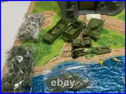 Marx Wwii 5 Playsets Navarone, Bravo, 2battlegrounds, Carry All Look! Xmas Ready