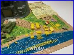 Marx Wwii 5 Playsets Navarone, Bravo, 2battlegrounds, Carry All Look! Xmas Ready