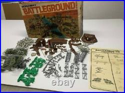 Marx Wwii 5 Playsets Navarone, Bravo, 2battlegrounds, Carry All Look! Xmas Ready