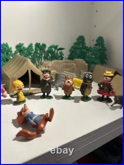 Marx Yogi Bear Jellystone Park Playset 1962 Missing Box Incomplete- Rare