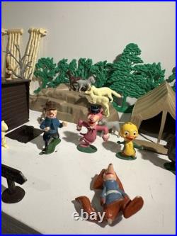 Marx Yogi Bear Jellystone Park Playset 1962 Missing Box Incomplete- Rare