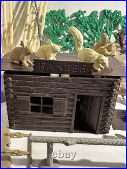 Marx Yogi Bear Jellystone Park Playset 1962 Missing Box Incomplete- Rare