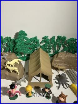 Marx Yogi Bear Jellystone Park Playset 1962 Missing Box Incomplete- Rare