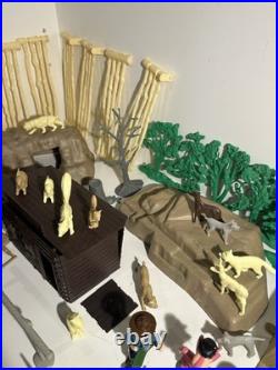 Marx Yogi Bear Jellystone Park Playset 1962 Missing Box Incomplete- Rare