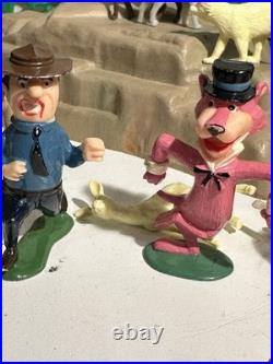 Marx Yogi Bear Jellystone Park Playset 1962 Missing Box Incomplete- Rare