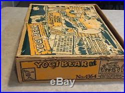 Marx Yogi Bear With Boy Scouts Play Set Box#4364