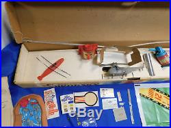 Marx-a-Copter Play Set with Box Sikorsky Helicopter Battery Toy Vintage MARX
