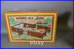 Marx fort Apache Carry All Action Playset MIB Sealed