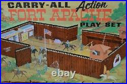 Marx fort Apache Carry All Action Playset MIB Sealed