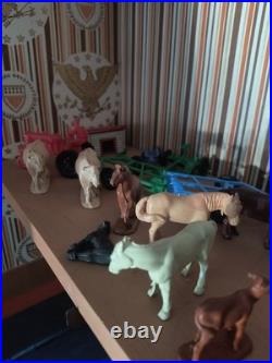 Marx happy time farm Plus All These accessories Great Over The Top Set