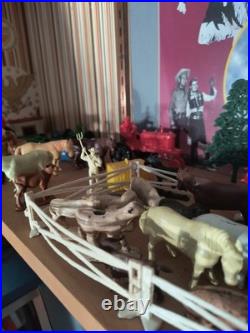 Marx happy time farm Plus All These accessories Great Over The Top Set