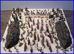 Marx miniature playset 25mm the charge of the light brigade1964 used in box