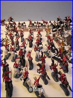 Marx miniature playset 25mm the charge of the light brigade1964 used in box