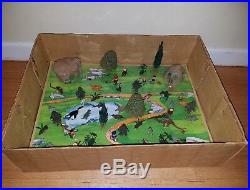 Marx miniature playset Flintstones Store Display BRAND NEW MINT RAREST MARX SET