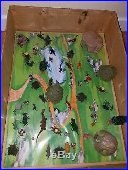 Marx miniature playset Flintstones Store Display BRAND NEW MINT RAREST MARX SET