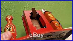 Marx old pre war gas station island great for toy train layout accessory look