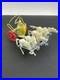 Marx original 1959 Ben Hur playset chariot with team of 4 Horses Just Perfect