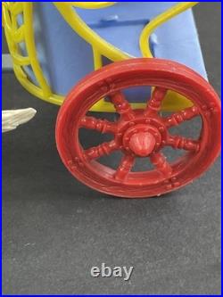 Marx original 1959 Ben Hur playset chariot with team of 4 Horses Just Perfect