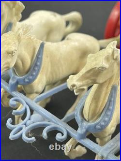 Marx original 1959 Ben Hur playset chariot with team of 4 Horses Just Perfect