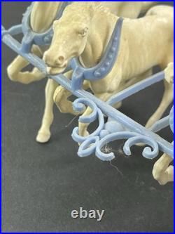 Marx original 1959 Ben Hur playset chariot with team of 4 Horses Just Perfect