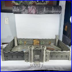 Marx playset All Action Fighting Knights Play Set Tin Litho