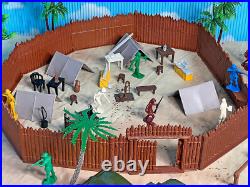 Marx recast Jungle Jim-Daktari Playset 54mm Plastic Toy Soldiers