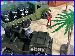 Marx recast Jungle Jim-Daktari Playset 54mm Plastic Toy Soldiers