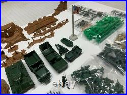 Marx/sears Army Combat 4148/6017 Boxed Playset From 1963