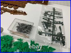 Marx/sears Army Combat 4148/6017 Boxed Playset From 1963