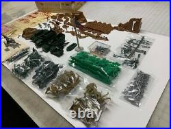 Marx/sears Army Combat 4148/6017 Boxed Playset From 1963