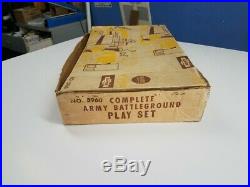Marx/sears Complete Army Battleground 5960 99.5% Complete Genuine/authentic