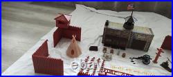 Marx vintage Fort Apache playset. Late 60's or early 70's