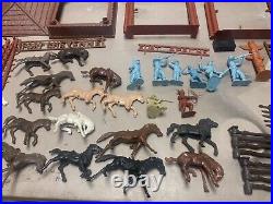 Marx western Playsets Accessories Tin Toys Ect A Huge Mix Of Stuff