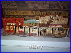 Marxy Western Town Tin PlaysetJail Side Building Only Nice