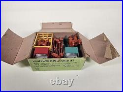 Mighty-Marx 13 Piece Ranch Set. 1960s-1970s. Western. Marx Toys. Japan