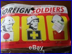 Mpc Marx Sears Playset World War 2 Russians Germans Japanese In Sealed Bag