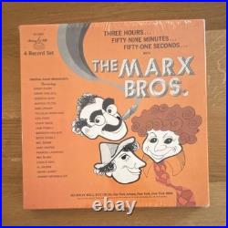 Murray Hill Records Sealed Vinyl Box Set The Marx Bros. Three Hours Radio Show