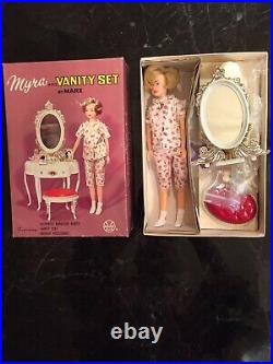 Myra And Vanity Set By Marx In Box 1965