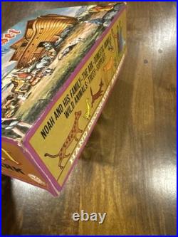 NEW Vintage 1960's Marx Mini Noahs Ark Play Set Original Complete Sealed NEW