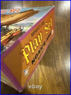 NEW Vintage 1960's Marx Mini Noahs Ark Play Set Original Complete Sealed NEW